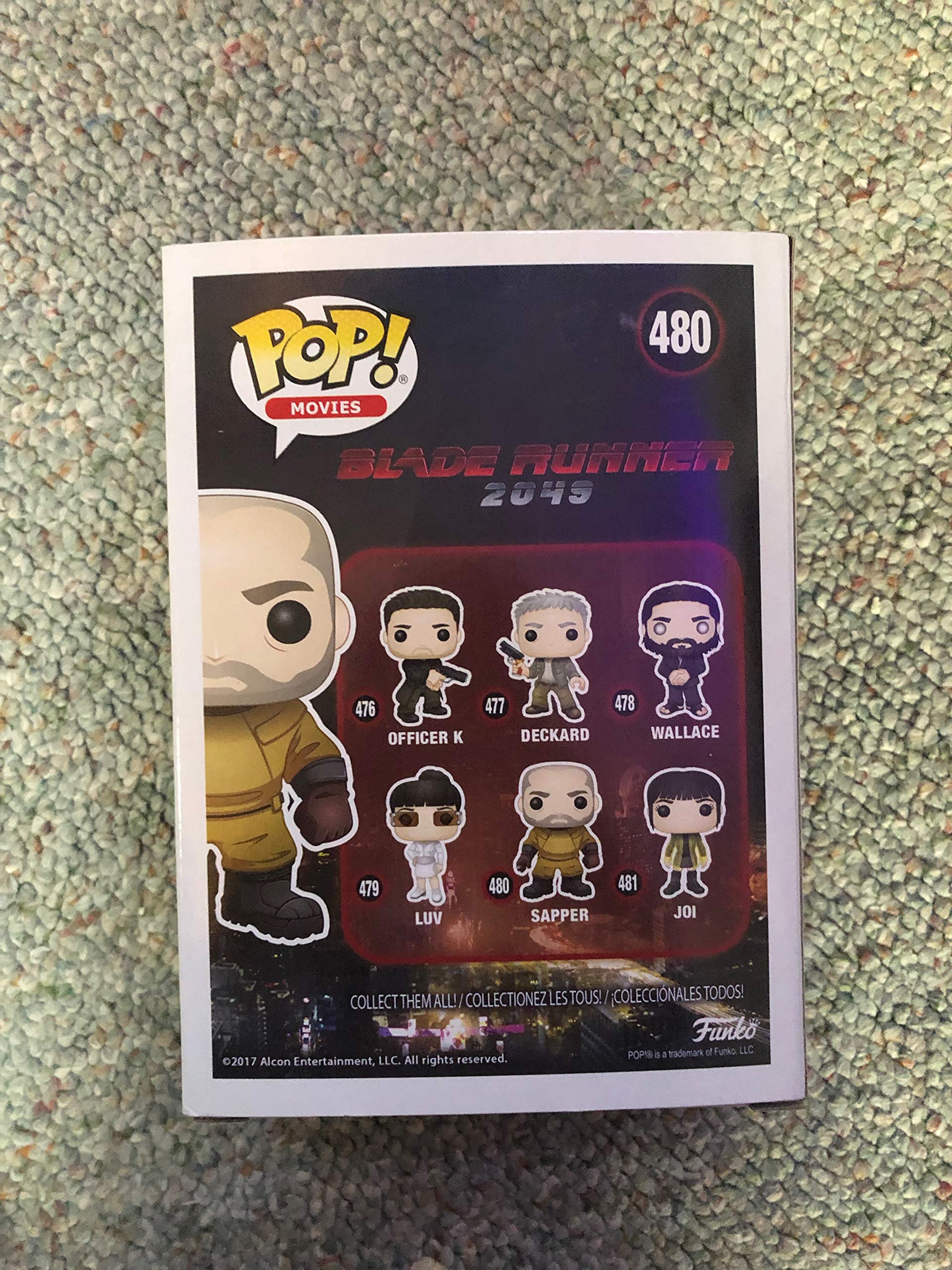 Foto 3 pulgar | Figura De Juguete Funko Pop Movies Blade Runner 2049 Sapper - Venta Internacional.