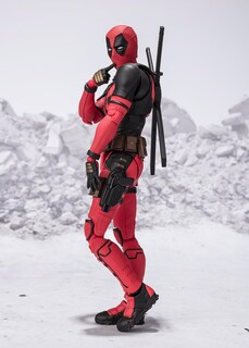 Foto 2 | Figura De Acción Tamashii Nations Deadpool & Wolverine - Venta Internacional.