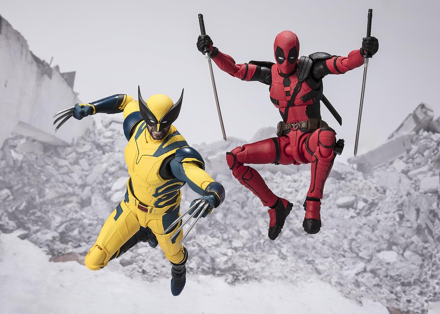 Foto 7 pulgar | Figura De Acción Tamashii Nations Deadpool & Wolverine - Venta Internacional.