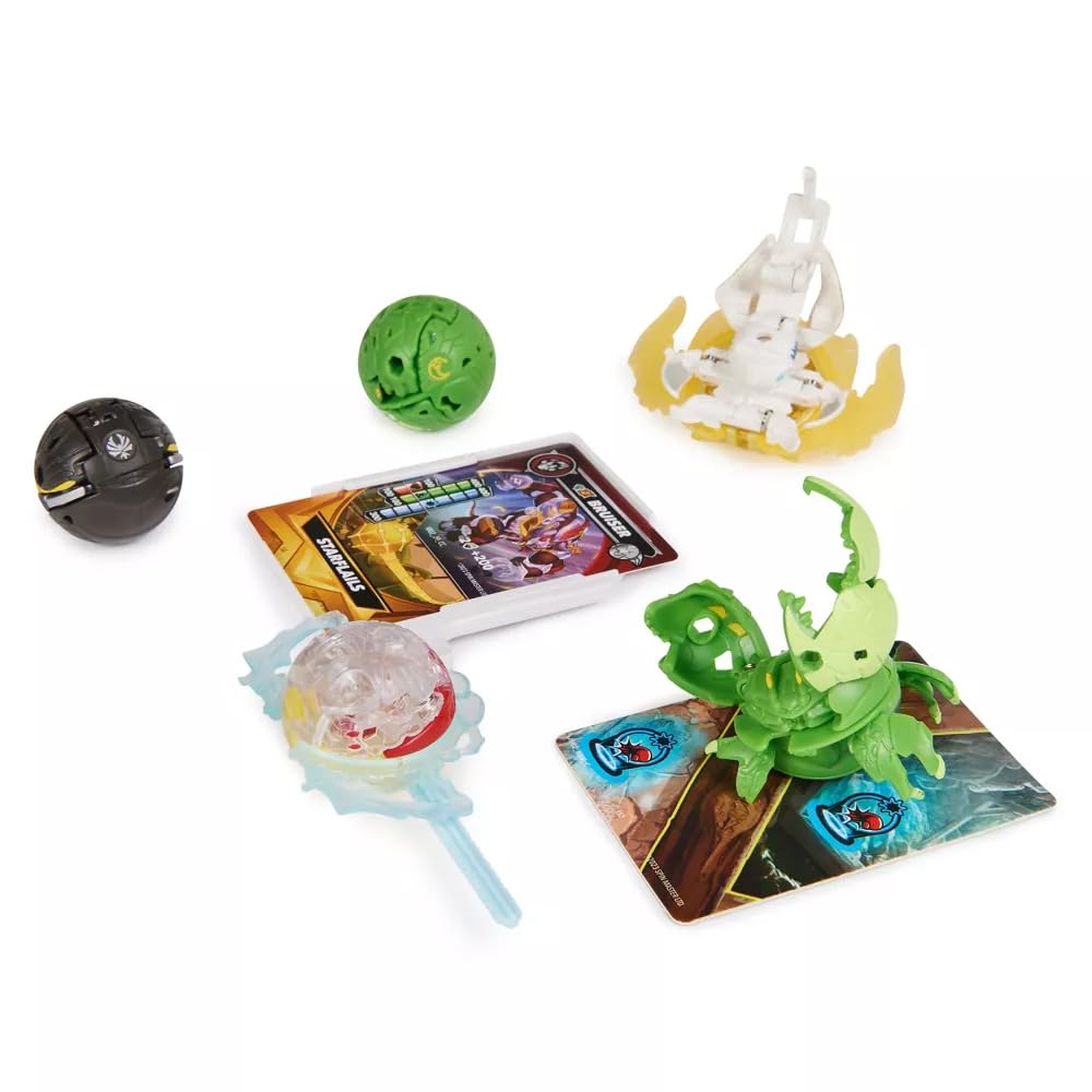 Foto 6 pulgar | Figuras De Acción Battle Pack Bakugan White Base Spin Master - Venta Internacional.