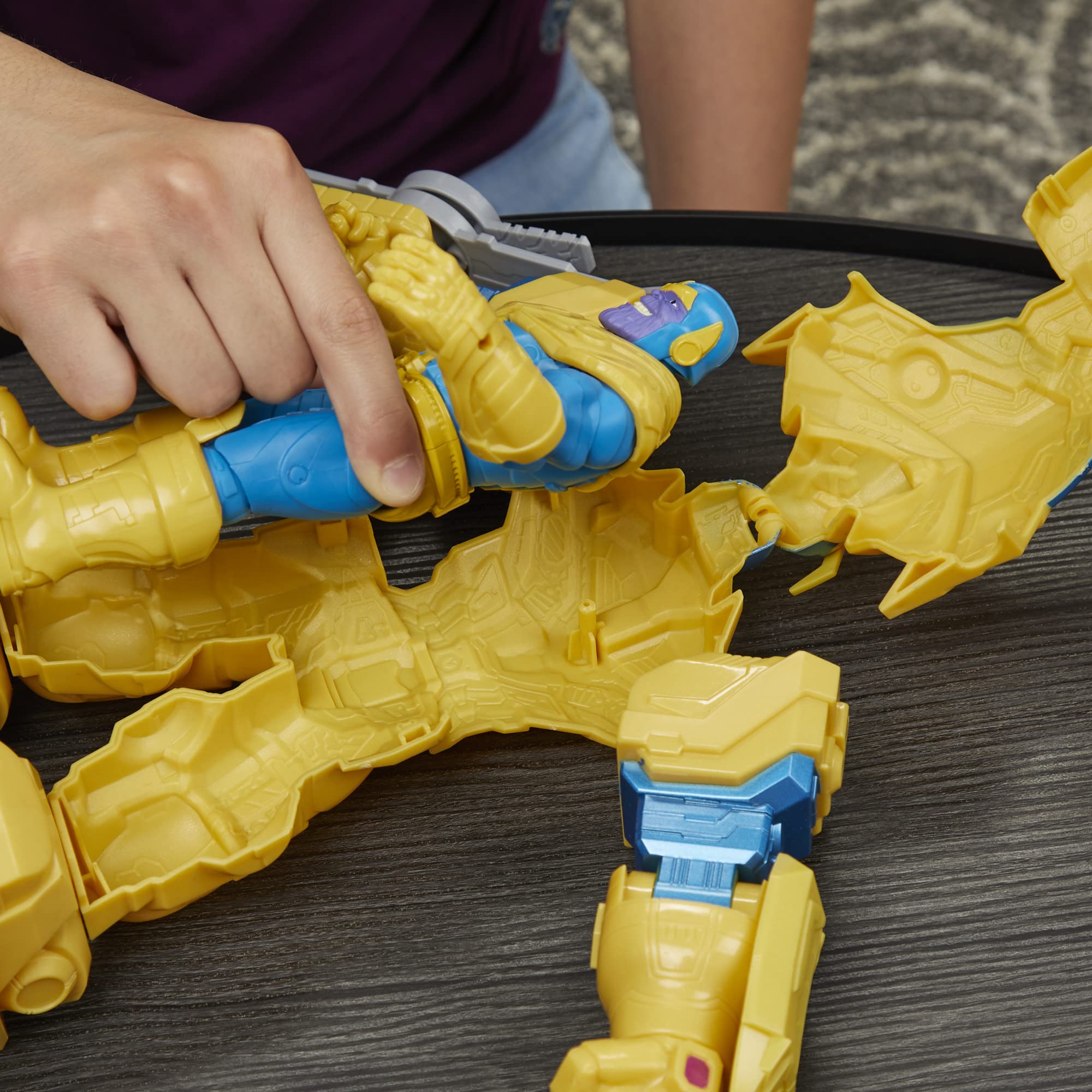 Foto 6 pulgar | Figura De Acción Toy Avengers Hasbro Marvel Mech Strike 23 Cm - Venta Internacional.