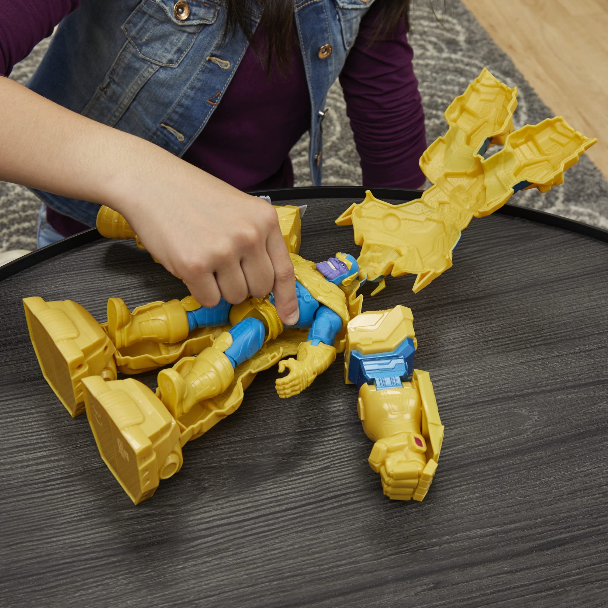 Foto 7 pulgar | Figura De Acción Toy Avengers Hasbro Marvel Mech Strike 23 Cm - Venta Internacional.