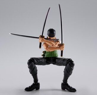 Foto 3 | Figura De Acción Tamashii Nations One Piece Roronoa Zoro - Venta Internacional.