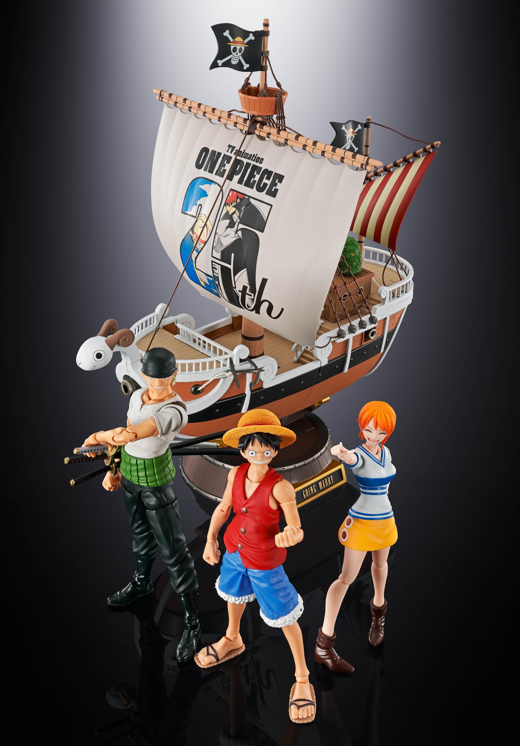 Foto 7 pulgar | Figura De Acción Tamashii Nations One Piece Roronoa Zoro - Venta Internacional.