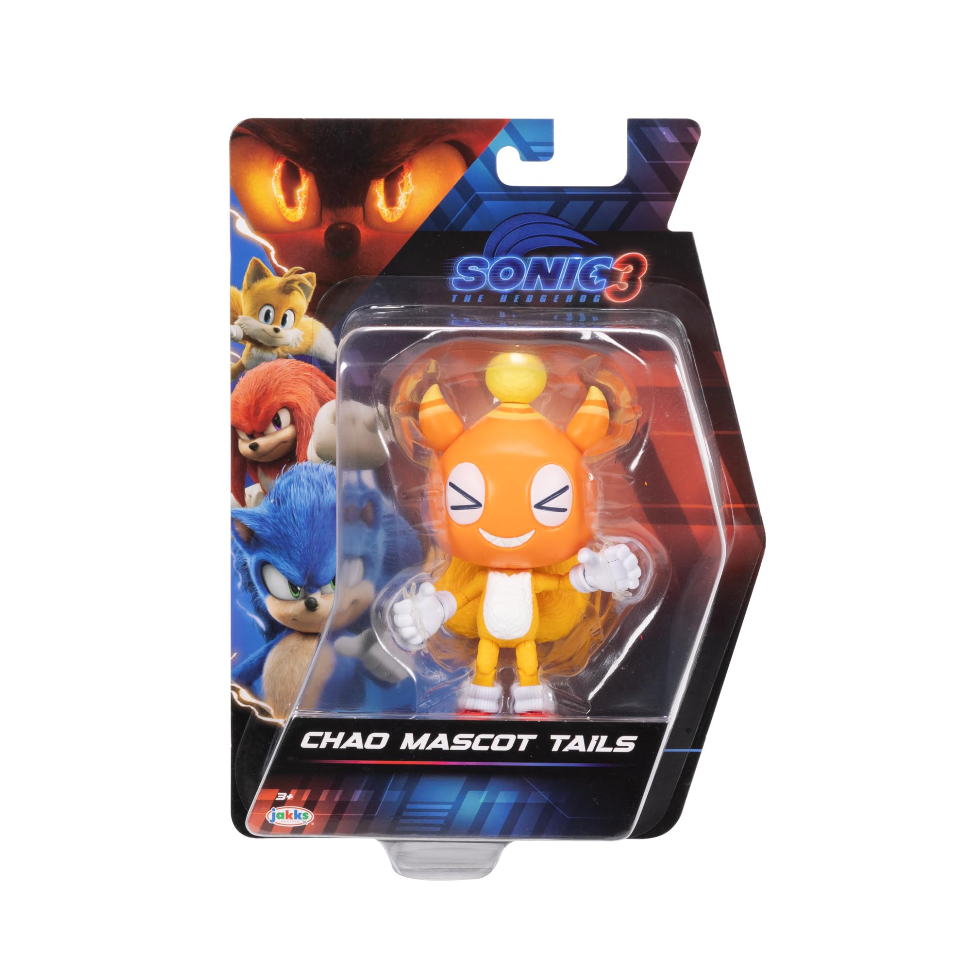 Foto 3 pulgar | Figuras De Acción Sonic The Hedgehog Sonic 3 Movie Chao Tails - Venta Internacional.