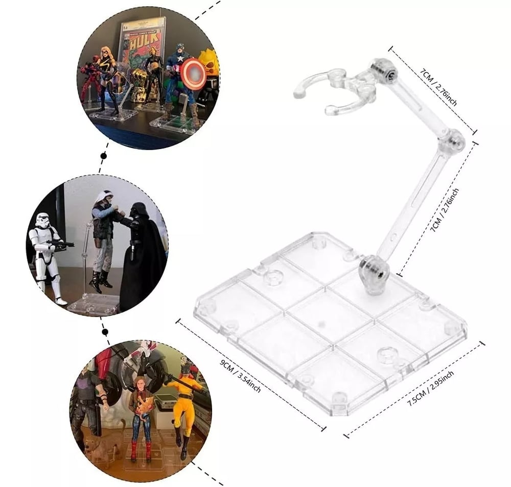 Foto 3 pulgar | Soporte Básico 5 Veces Mayor Para Las Figuras De Acción Neca De Marvel Legens - Venta Internacional.