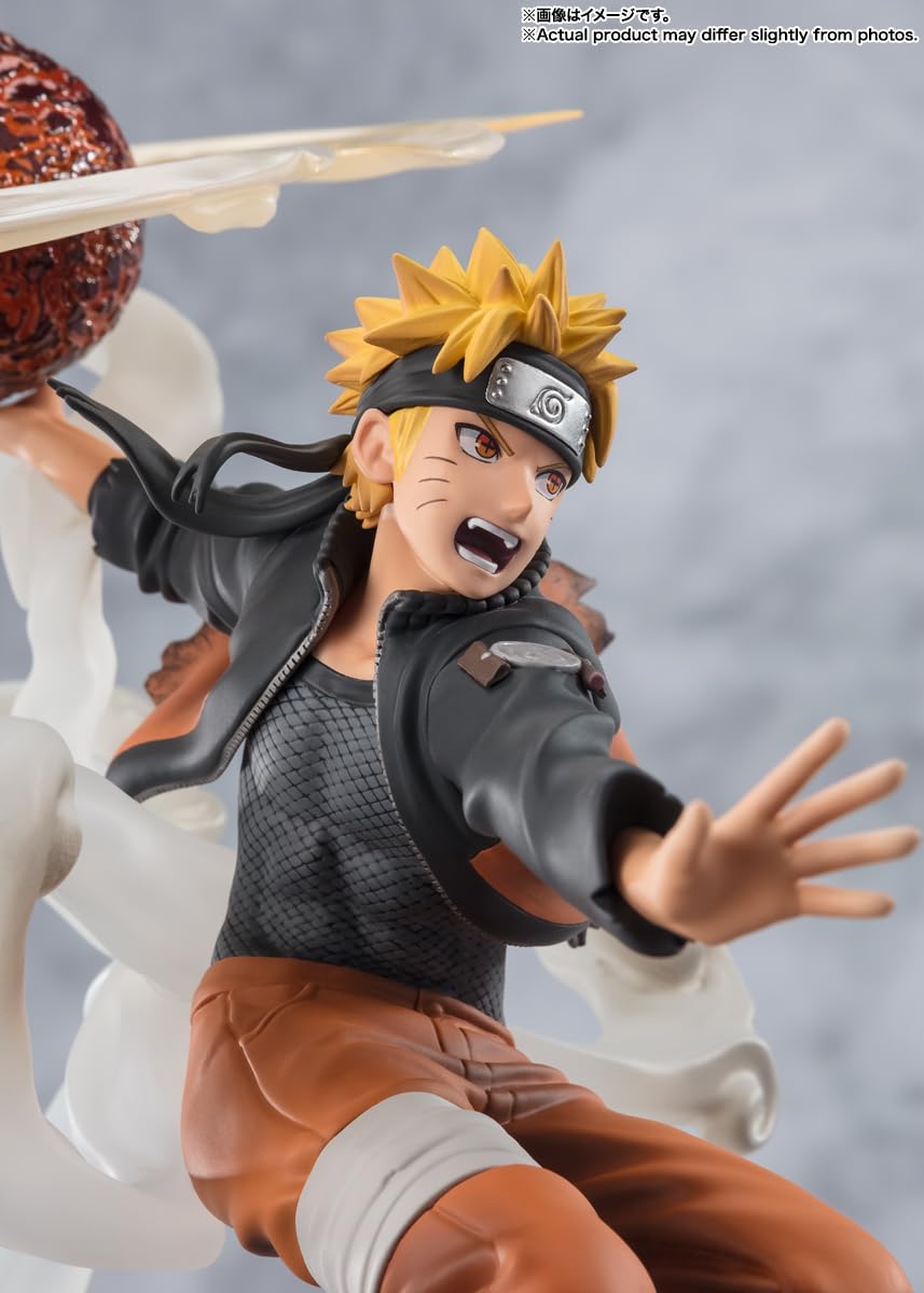 Foto 7 pulgar | Figura De Colección Tamashii Nations Naruto Shippuden Naruto Uzumaki Sage Art Lava Release Rasenshuriken - Venta