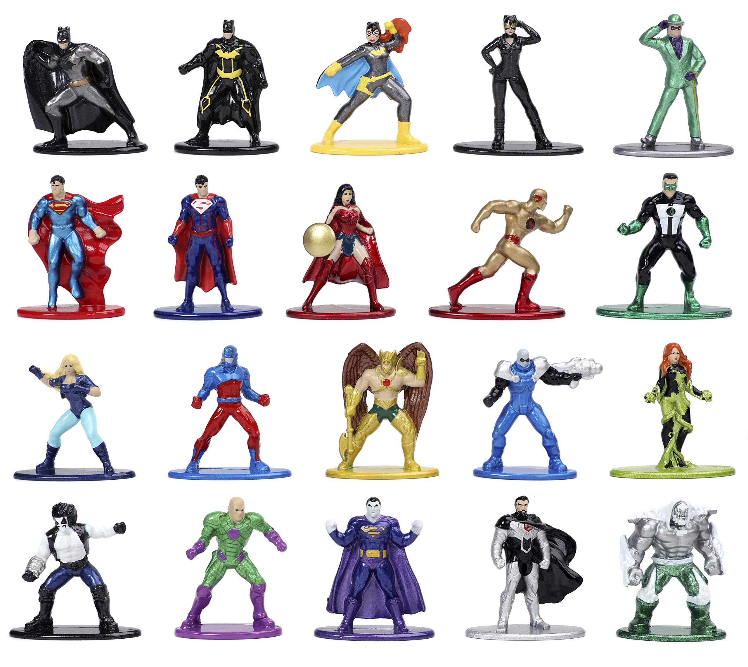 Foto 3 pulgar | Figuras Coleccionables Jada Toys Dc Comics 1.65, Fundidas A Presión, Paquete De 20 - Venta Internacional.