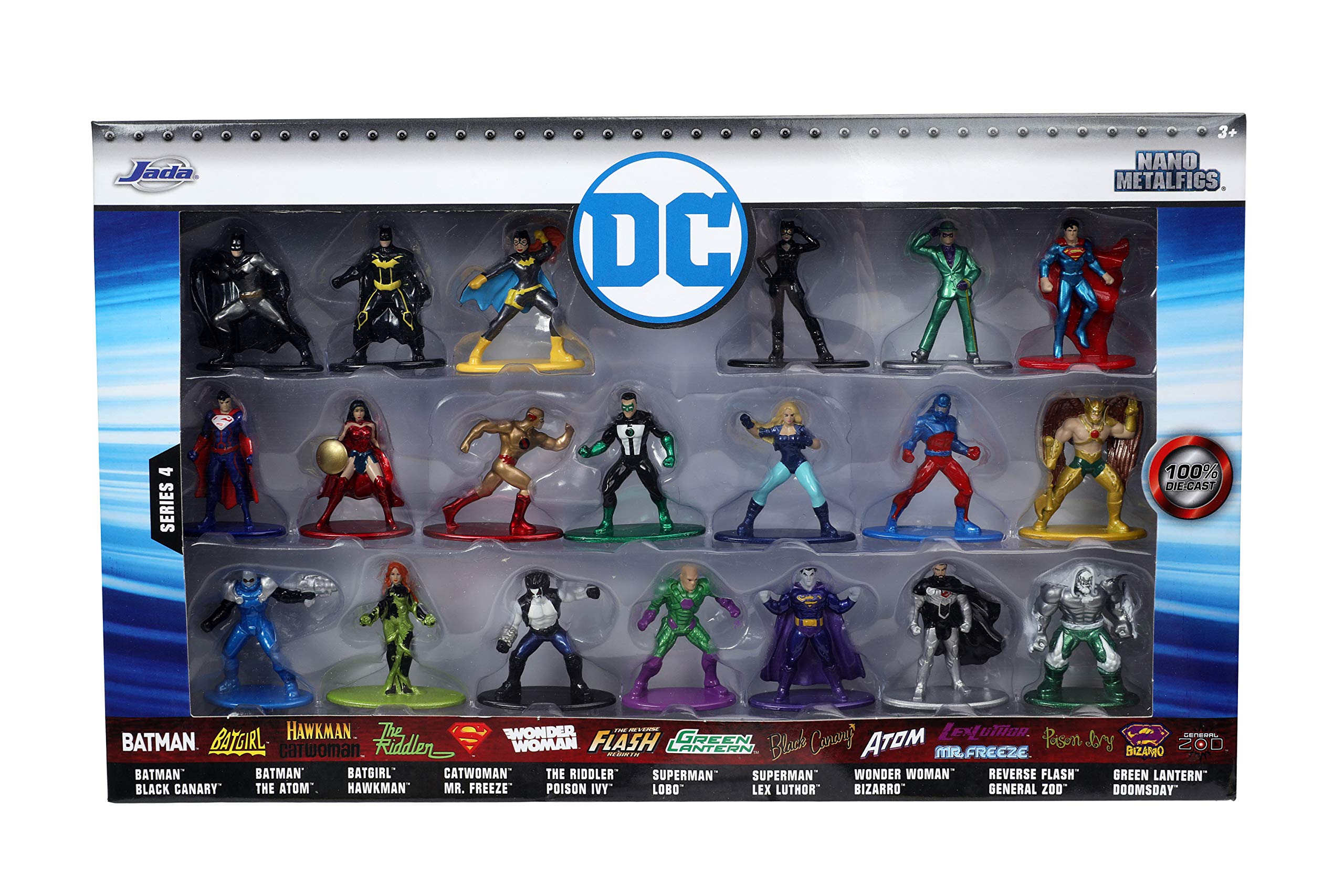 Foto 5 pulgar | Figuras Coleccionables Jada Toys Dc Comics 1.65, Fundidas A Presión, Paquete De 20 - Venta Internacional.