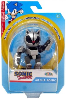 Foto 1 | Minifigura Sonic The Hedgehog Mecha Sonic 2,5 cm Wave 15 - Venta Internacional