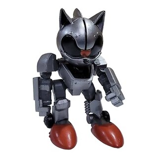 Foto 2 | Minifigura Sonic The Hedgehog Mecha Sonic 2,5 cm Wave 15 - Venta Internacional