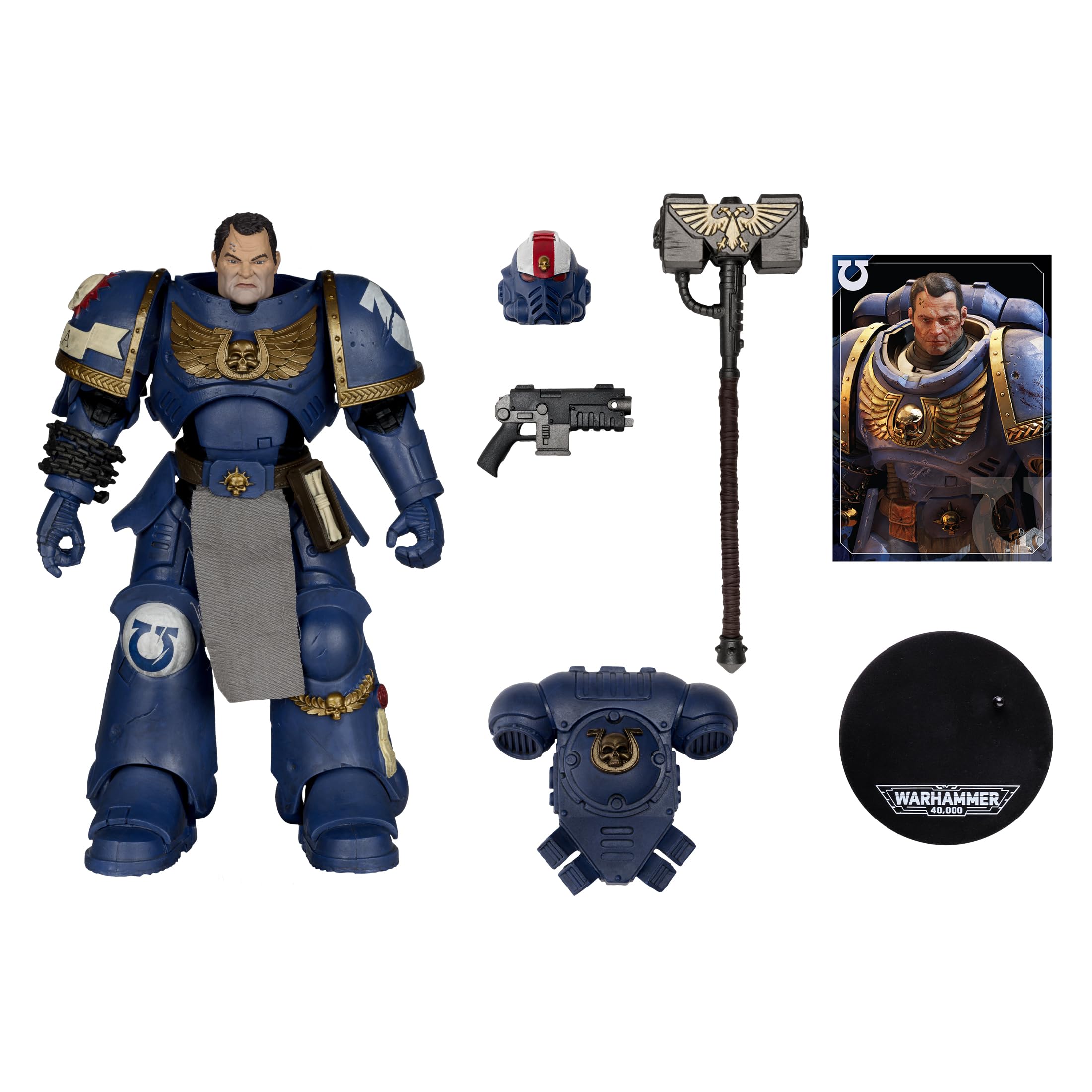 Foto 4 pulgar | Figura De Acción Mcfarlane Toys Warhammer 40,000 Lieutenant Titus - Venta Internacional.