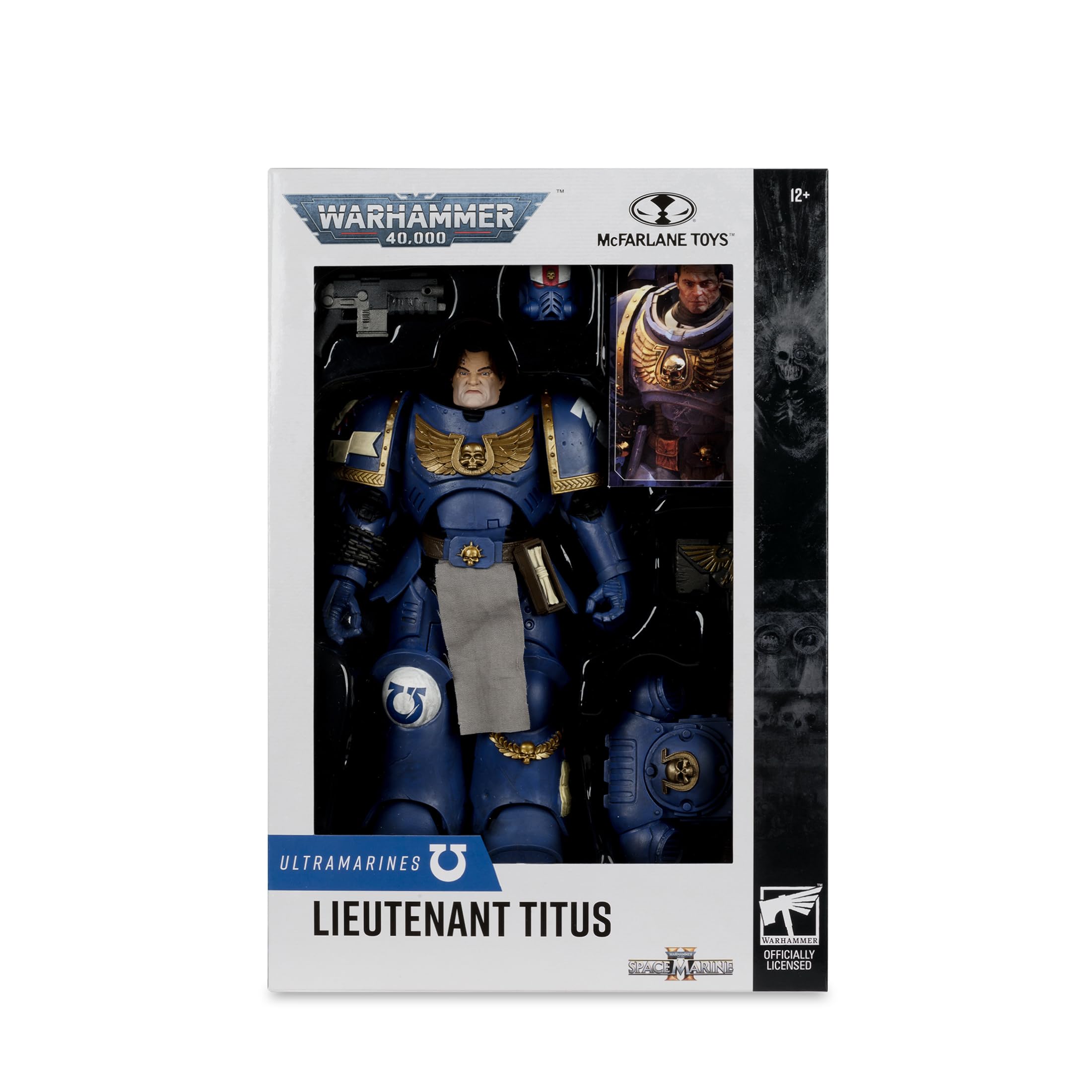 Foto 7 pulgar | Figura De Acción Mcfarlane Toys Warhammer 40,000 Lieutenant Titus - Venta Internacional.