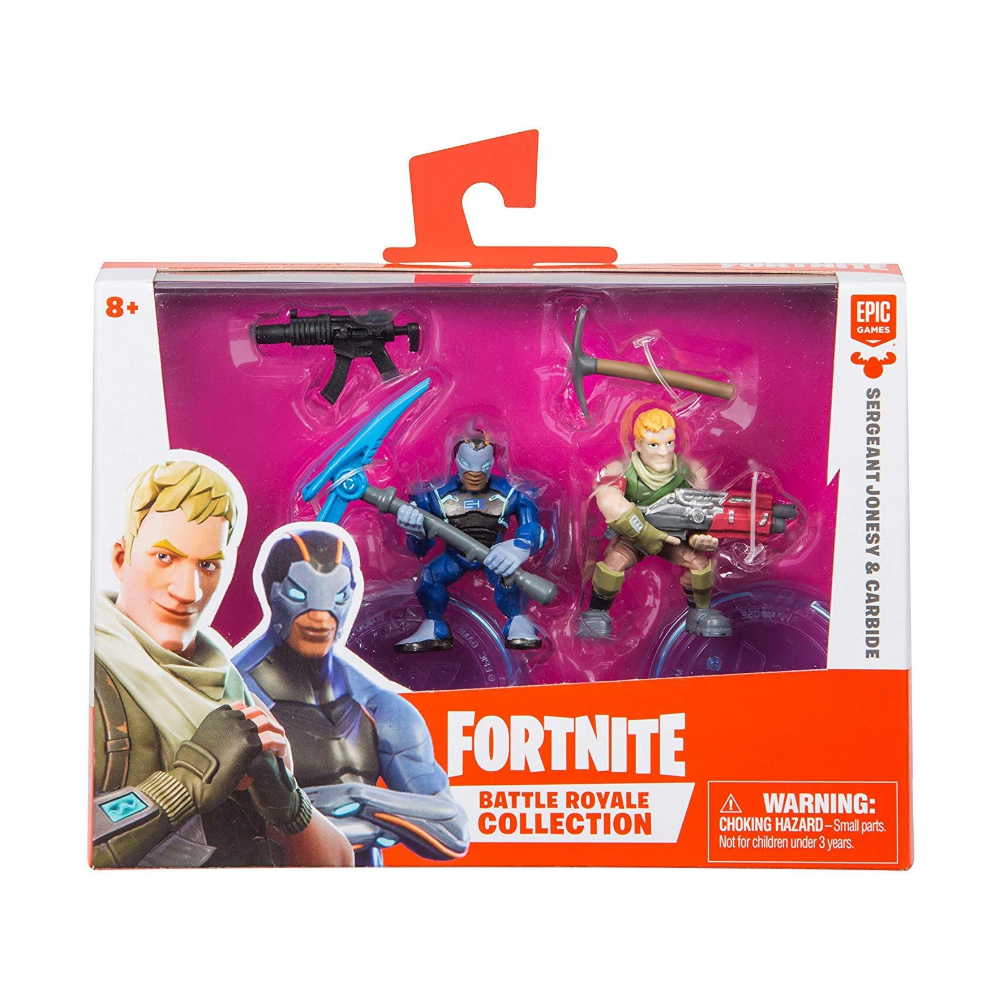 Foto 2 pulgar | Figuras Fortnite Battle Royale Carburo y Sargento Jonesy