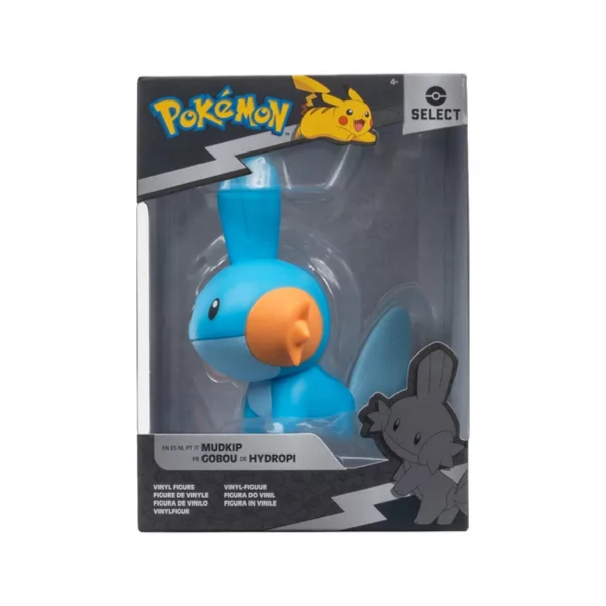 Foto 2 pulgar | Figura Pokemon Mudkip Select Jazwares Pkw3908