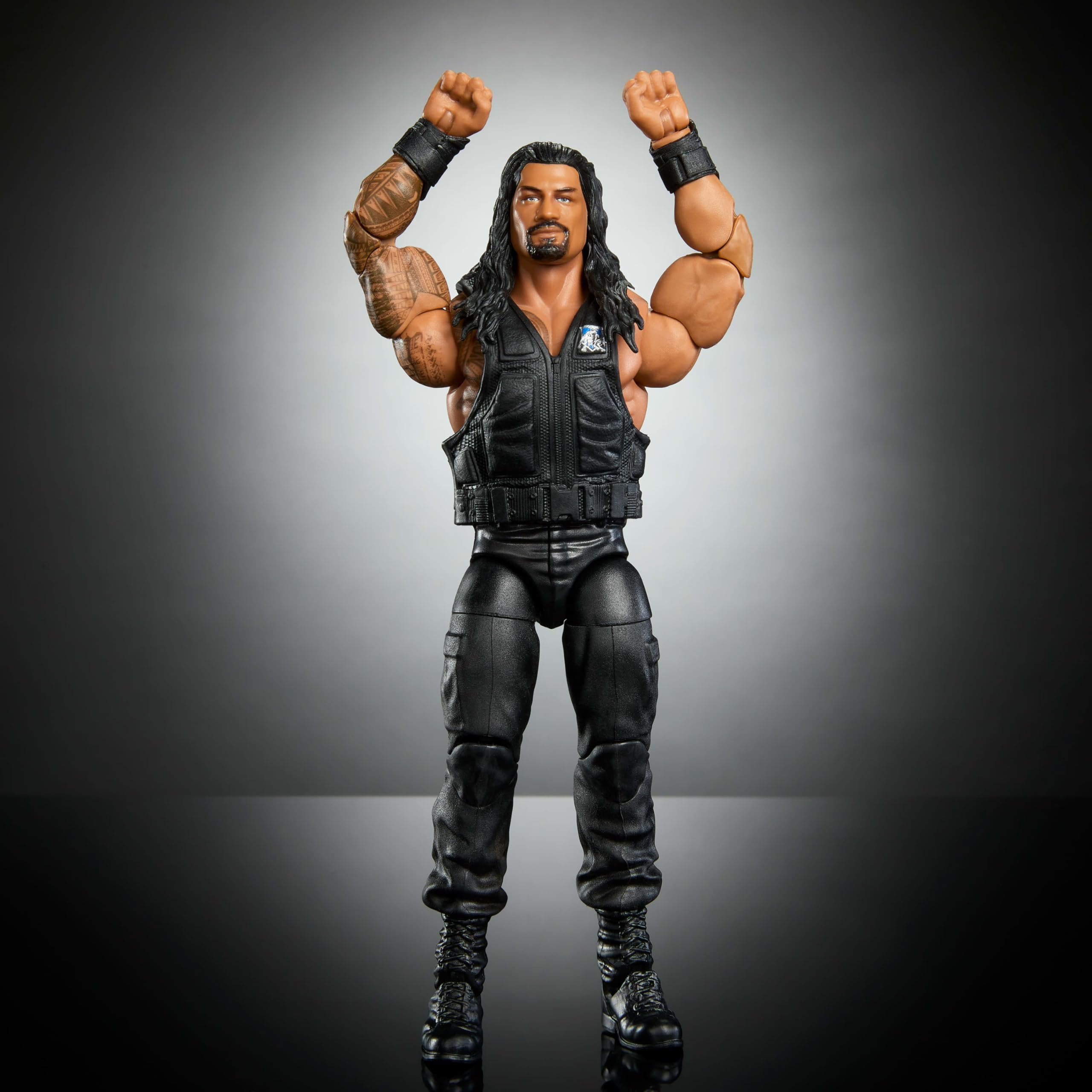 Foto 5 pulgar | Figura De Acción Mattel Wwe Elite Roman Reigns 6 Pulgadas 2025 - Venta Internacional.