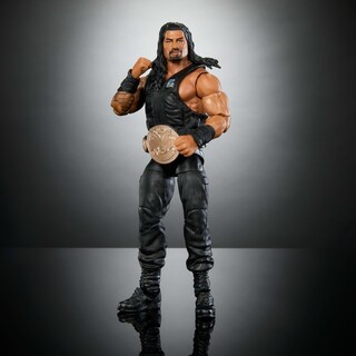 Foto 5 | Figura De Acción Mattel Wwe Elite Roman Reigns 6 Pulgadas 2025 - Venta Internacional.