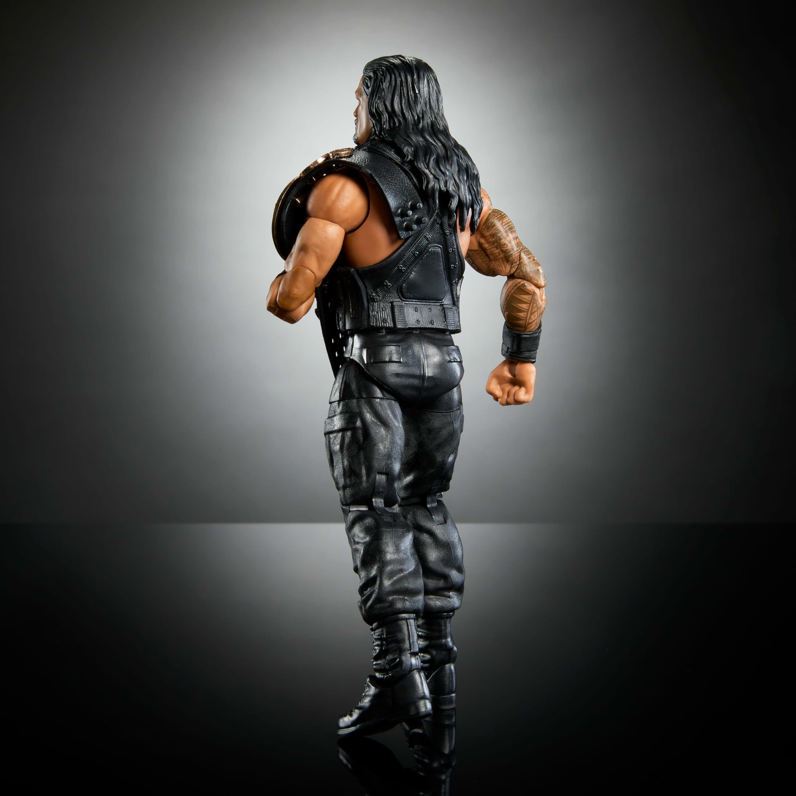 Foto 6 | Figura De Acción Mattel Wwe Elite Roman Reigns 6 Pulgadas 2025 - Venta Internacional.