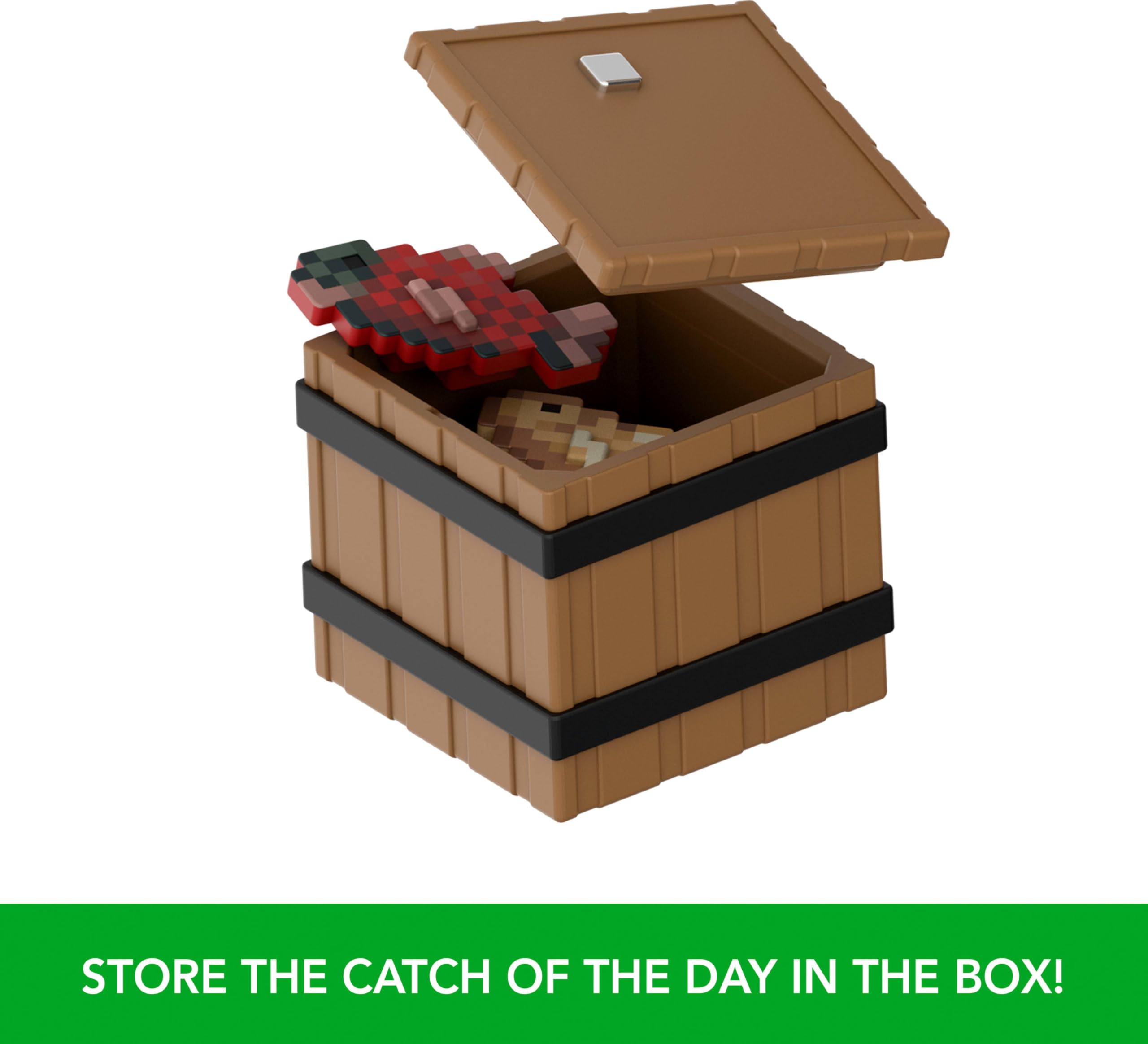 Foto 5 | Juego De Figuras De Acción Mattel Minecraft, 2 Paquetes De 8 Cm Con Accesorio - Venta Internacional.