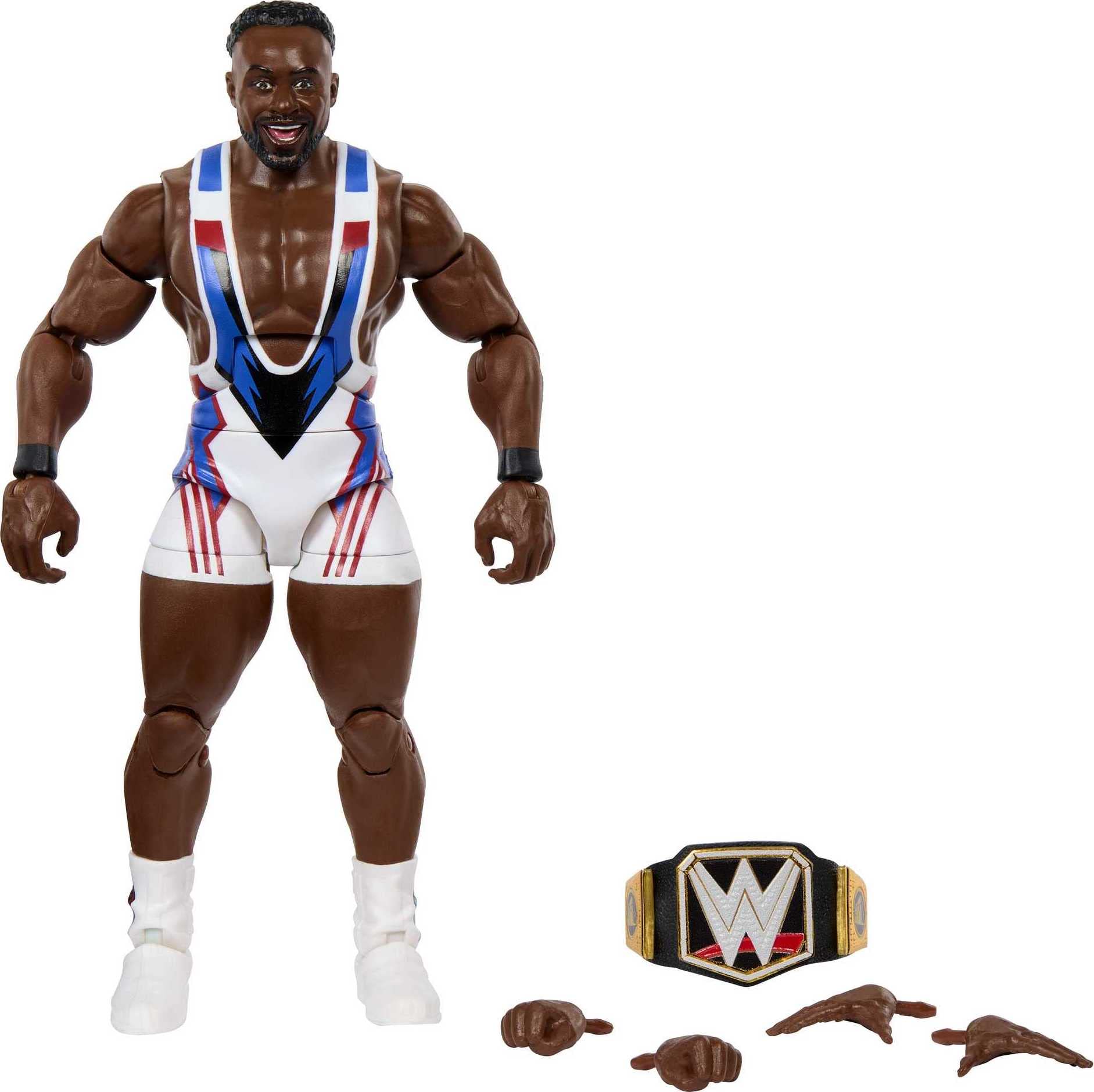 Foto 2 pulgar | Figura De Acción Mattel Wwe Elite Collection Big E Series 98 - Venta Internacional.