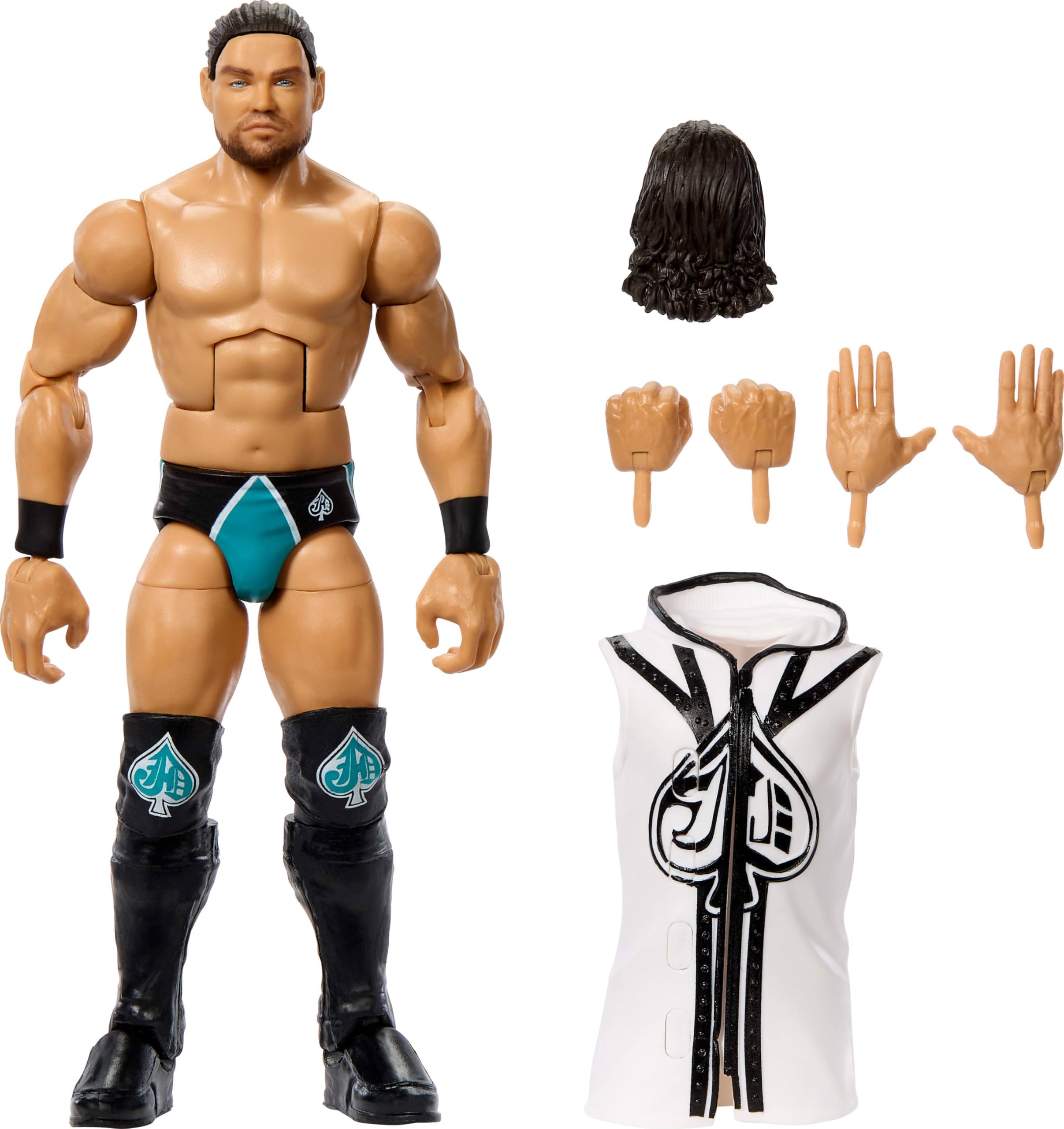 Foto 2 pulgar | Figura De Acción Mattel Wwe Elite Jd Mcdonagh De 6 Pulgadas Con Acc - Venta Internacional.