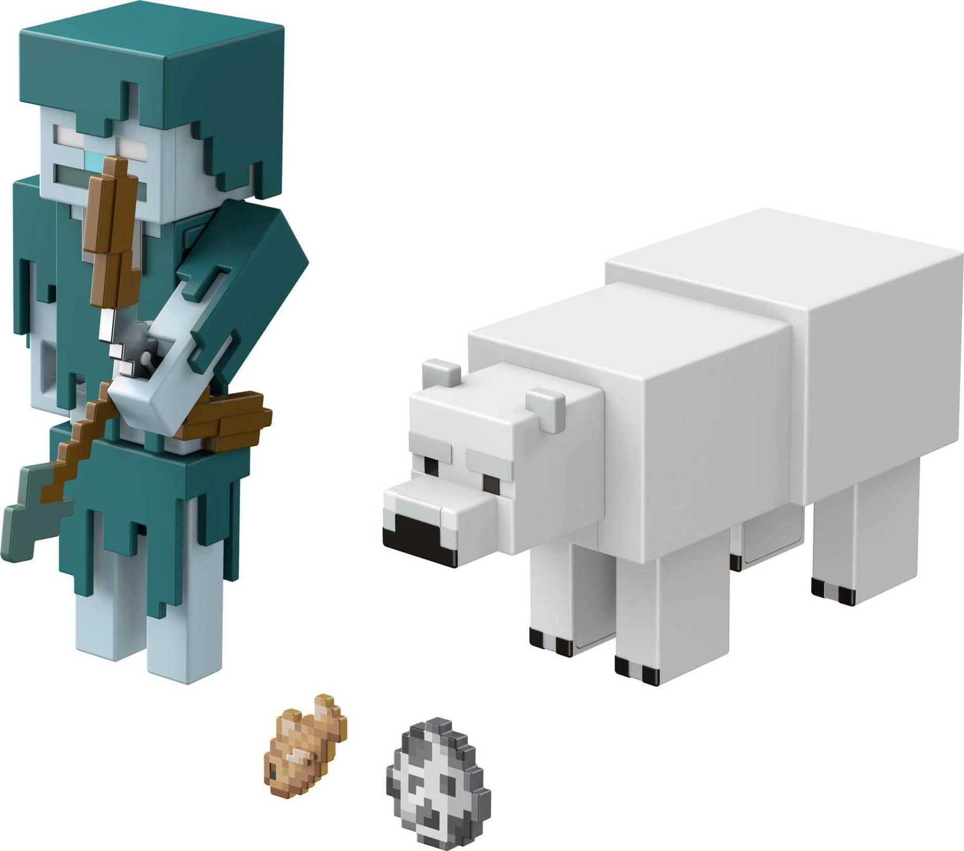 Foto 6 pulgar | Figuras De Acción Mattel Minecraft Craft-a-block, Paquete De 2, Para Niños De 6 Años O Más - Venta Internacional.