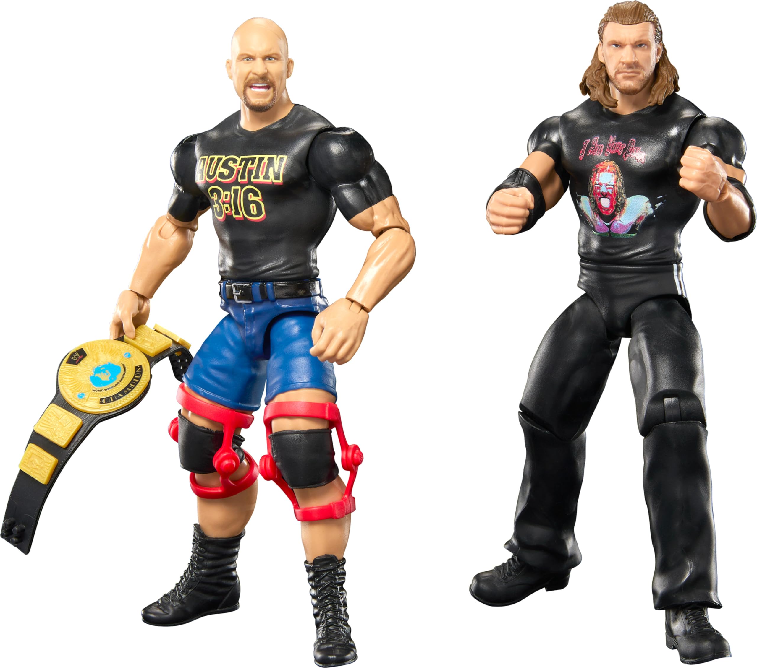 Foto 4 pulgar | Figuras De Acción Mattel Wwe Championship Showdown, Paquete De 2 - Venta Internacional.