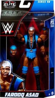 Foto 2 | Figura De Acción Mattel Wwe Elite Collection Farooq Asad 15 Cm - Venta Internacional.