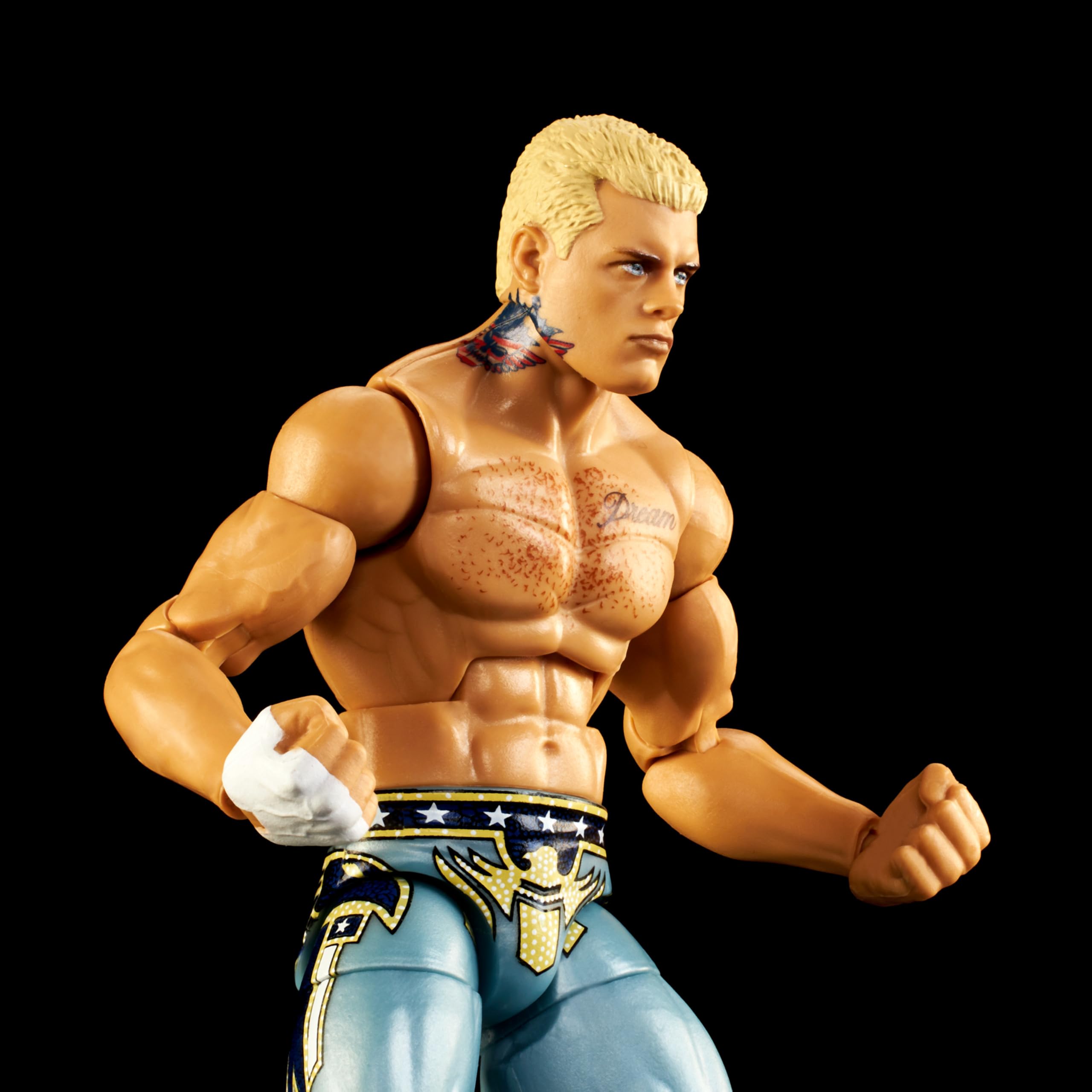Foto 4 pulgar | Figura De Acción Mattel Wwe Cody Rhodes Top Picks Elite De 6 Pulgadas - Venta Internacional.