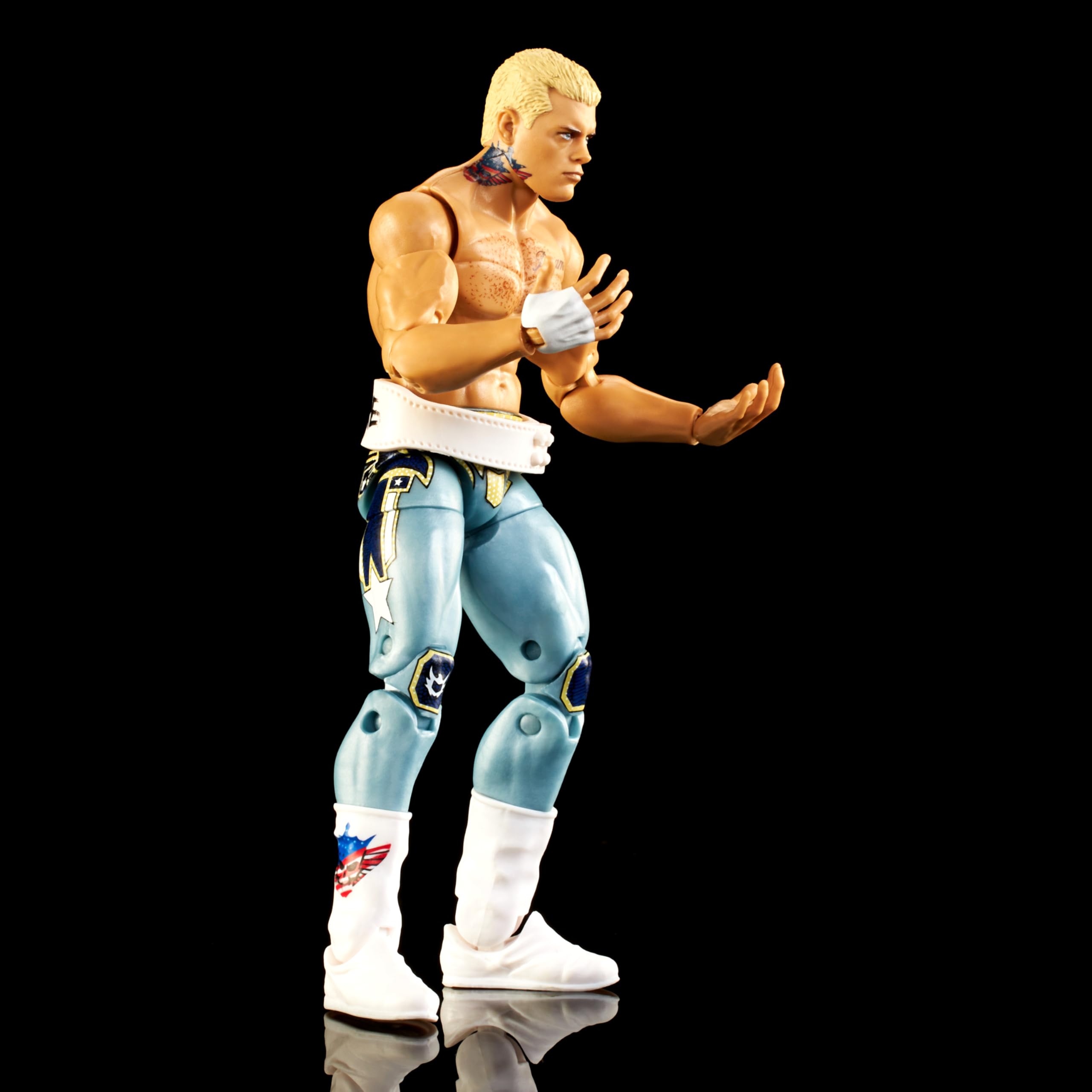 Foto 5 | Figura De Acción Mattel Wwe Cody Rhodes Top Picks Elite De 6 Pulgadas - Venta Internacional.