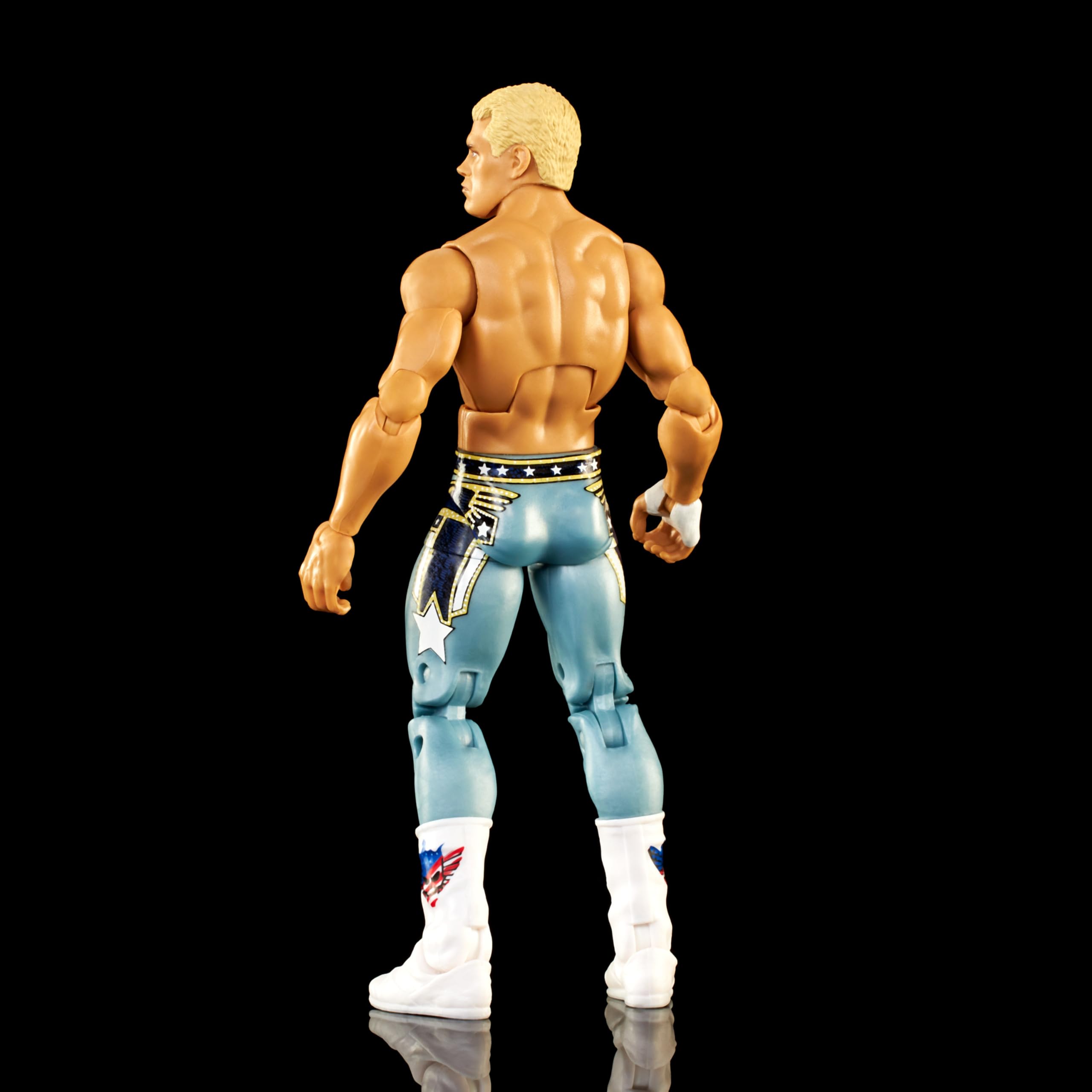 Foto 7 pulgar | Figura De Acción Mattel Wwe Cody Rhodes Top Picks Elite De 6 Pulgadas - Venta Internacional.