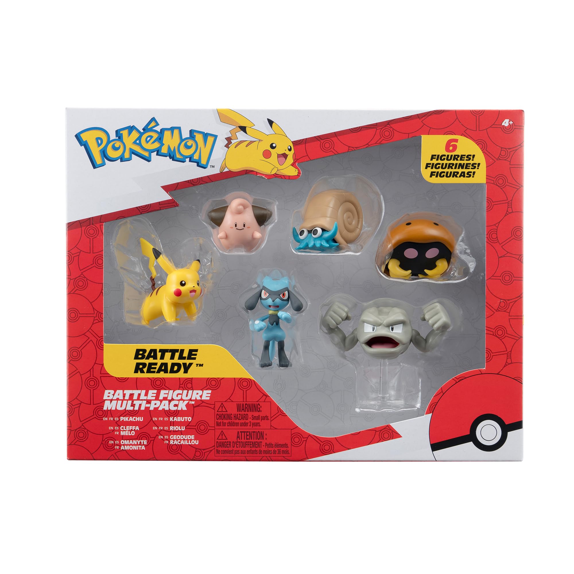 Foto 3 pulgar | Set De Figuras Pokémon Pack 6 Figuras De Batalla Set 7 Negras - Venta Internacional.