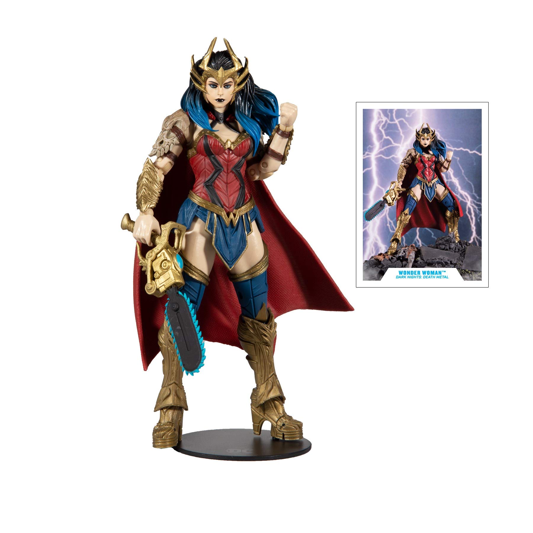 Foto 6 pulgar | Figura De Acción Mcfarlane Toys Dc Multiverse Wonder Woman 7'' - Venta Internacional.