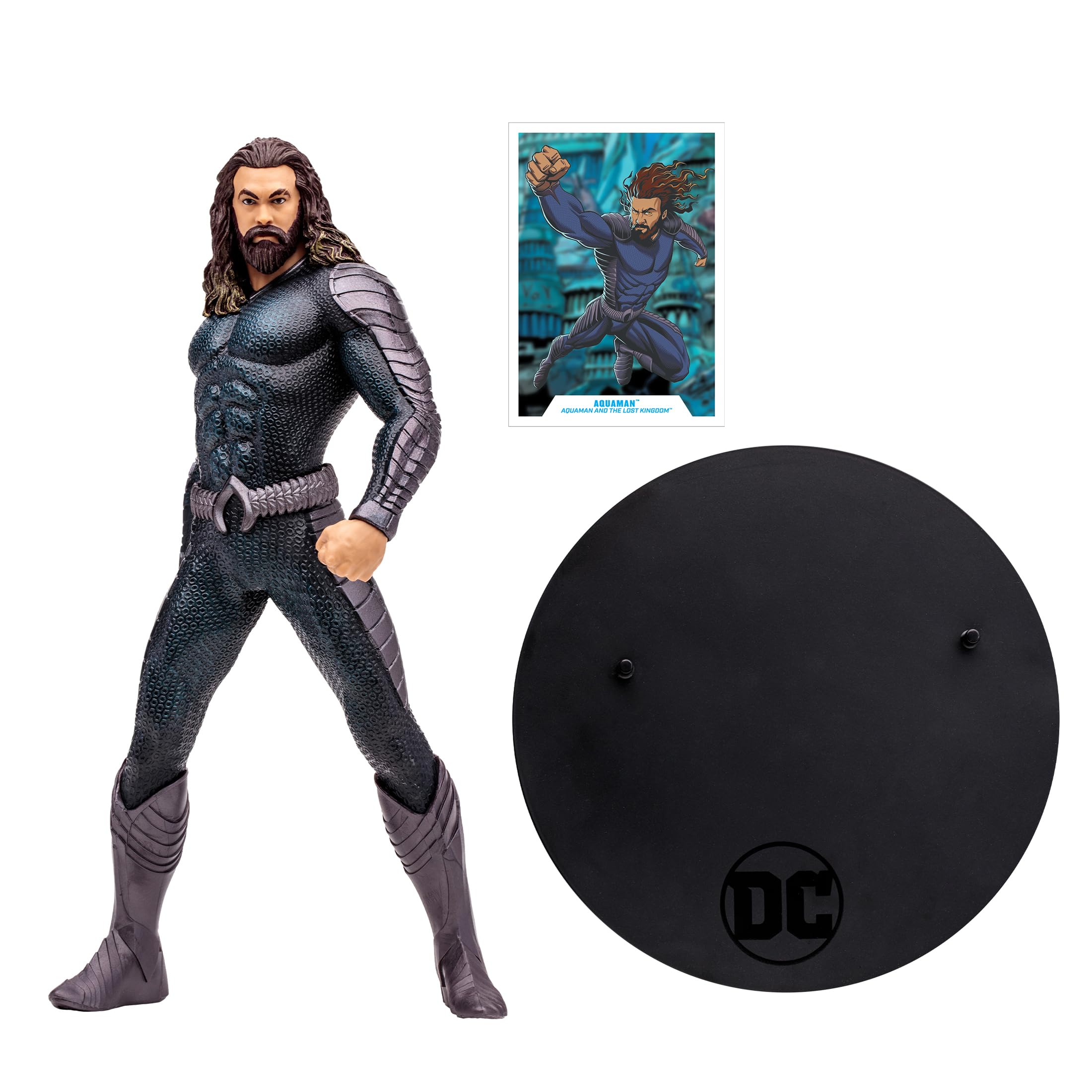Foto 4 | Estatua Mcfarlane Toys Dc Multiverse Aquaman 30 Cm - Venta Internacional.