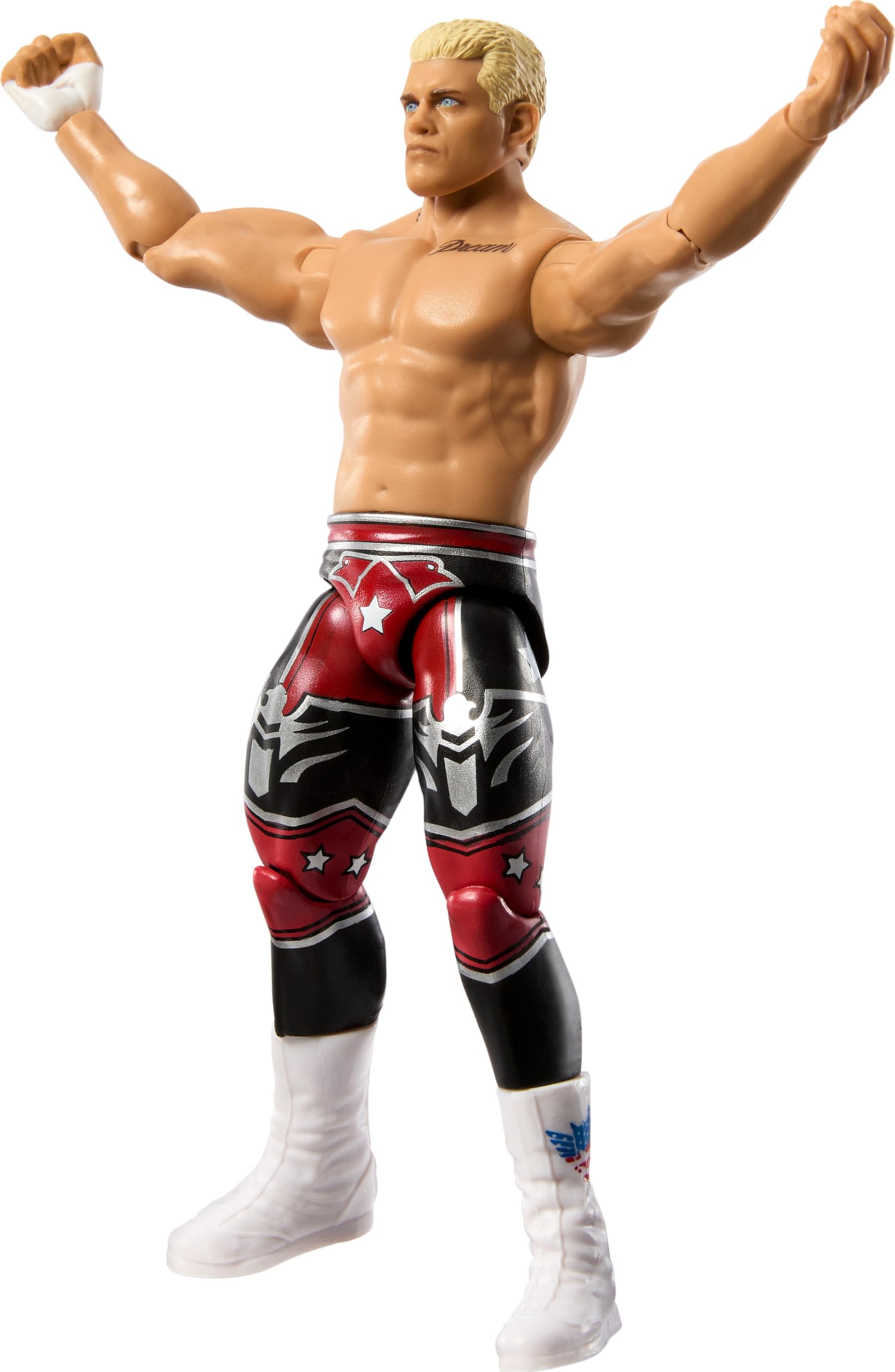 Foto 2 pulgar | Figura De Acción Mattel Wwe The American Nightmare Cody Rhodes - Venta Internacional.