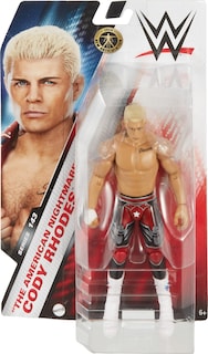 Foto 2 | Figura De Acción Mattel Wwe The American Nightmare Cody Rhodes - Venta Internacional.