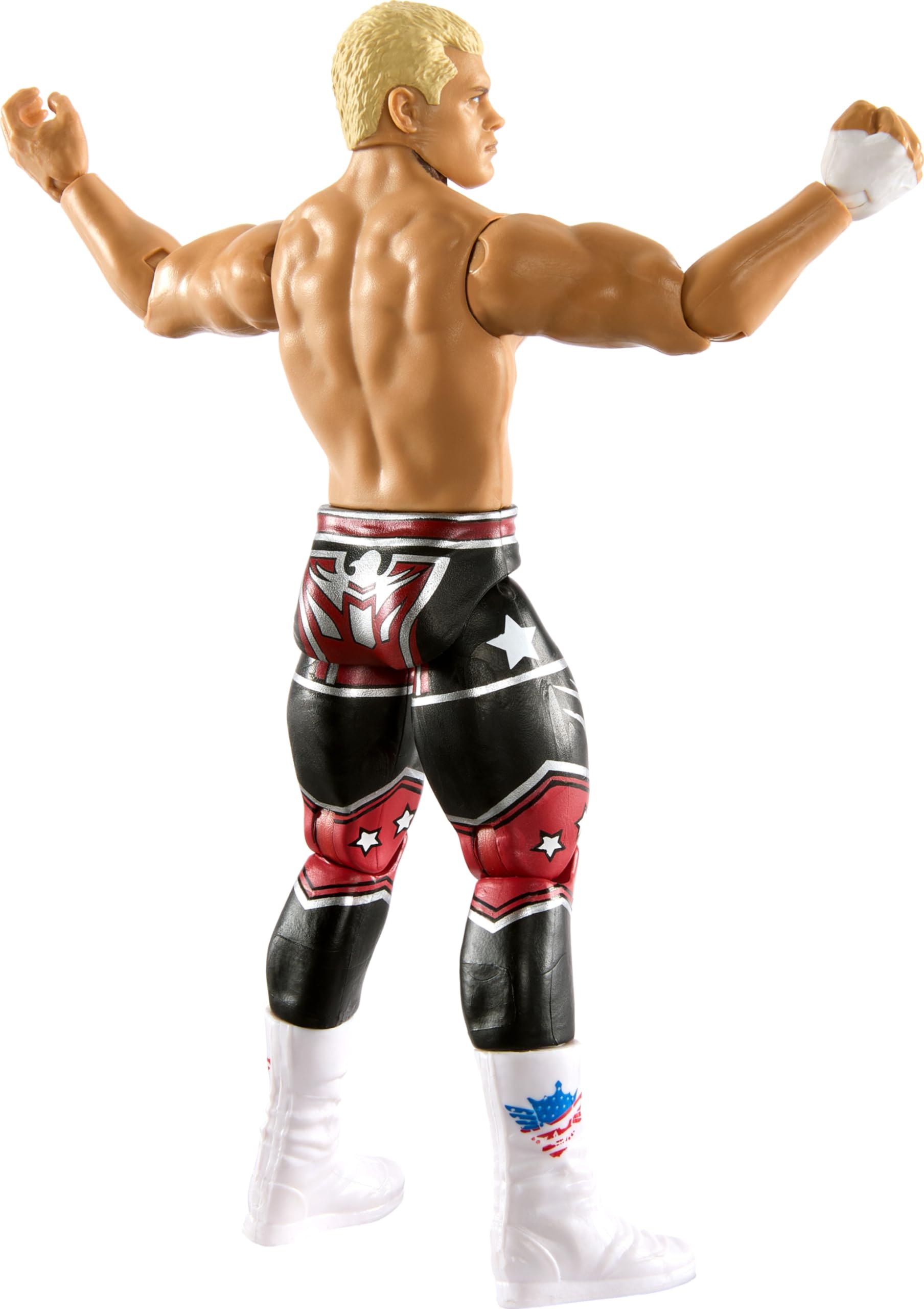 Foto 6 pulgar | Figura De Acción Mattel Wwe The American Nightmare Cody Rhodes - Venta Internacional.