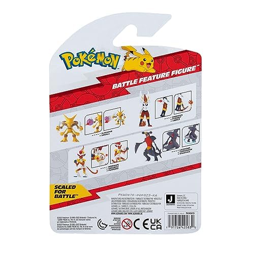 Foto 8 pulgar | Figura De Acción Pokémon Infernape, 10 Cm, Más De 4 Años - Venta Internacional.
