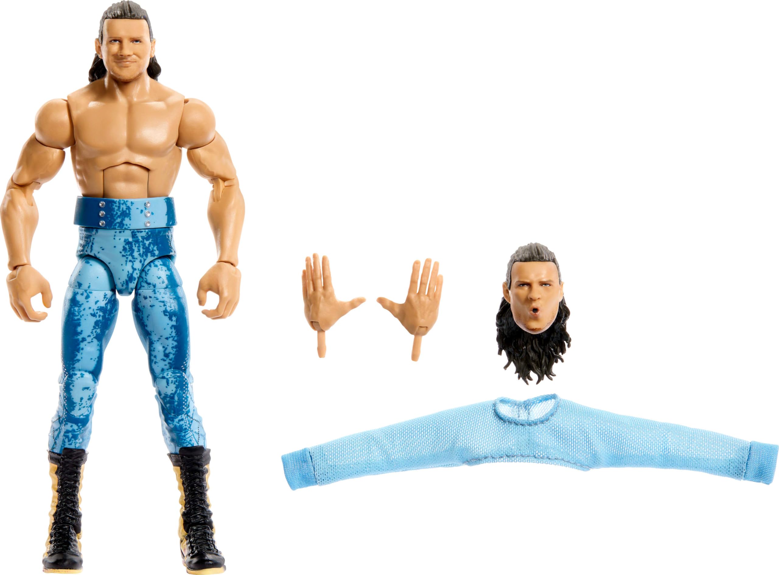 Foto 2 pulgar | Figura De Acción Mattel Wwe Elite Series #110 Kit Wilson De 15 Cm - Venta Internacional.