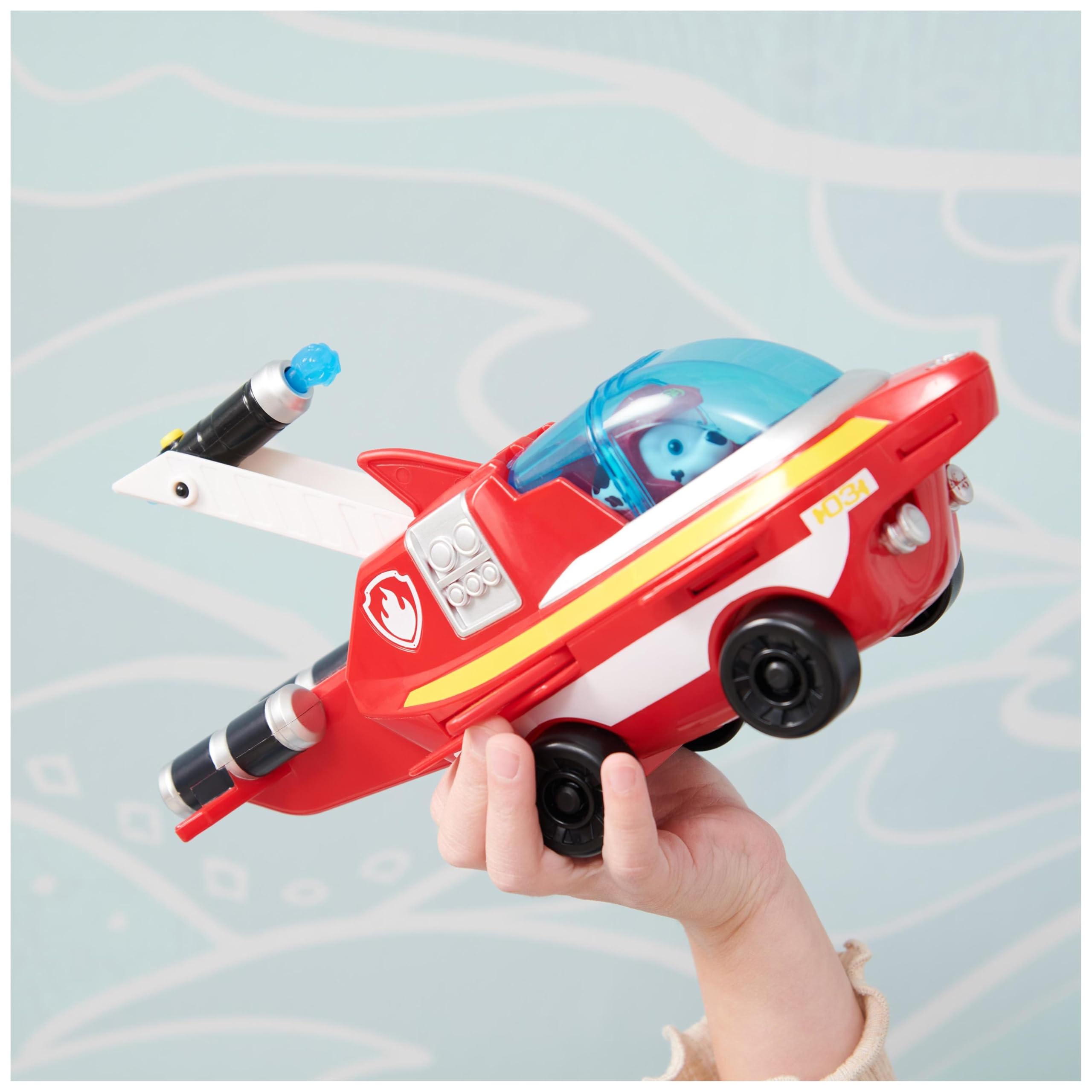 Foto 7 pulgar | Toy Paw Patrol Aqua Pups Marshall Transforming Dolphin - Venta Internacional