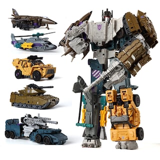 Foto 1 | Toy Bruticus Combiner 5 En 1 Brawl Swindle Blast Off Onslaught Vortex - Venta Internacional.