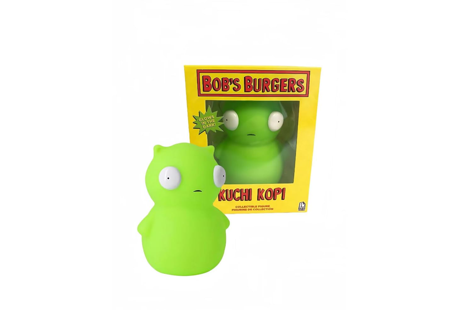 Foto 2 pulgar | Figura De Vinilo Bobs Burgers Kuchi Kopi Que Brilla En La Oscuridad, 6 Pulgadas - Venta Internacional.