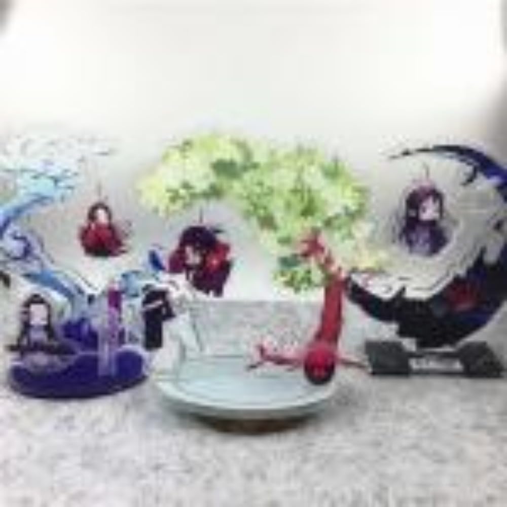 Foto 4 pulgar | Set De Soportes Acrílicos Anime Mo Dao Zu Shi Wei Wuxian Y Lan Wangji - Venta Internacional.