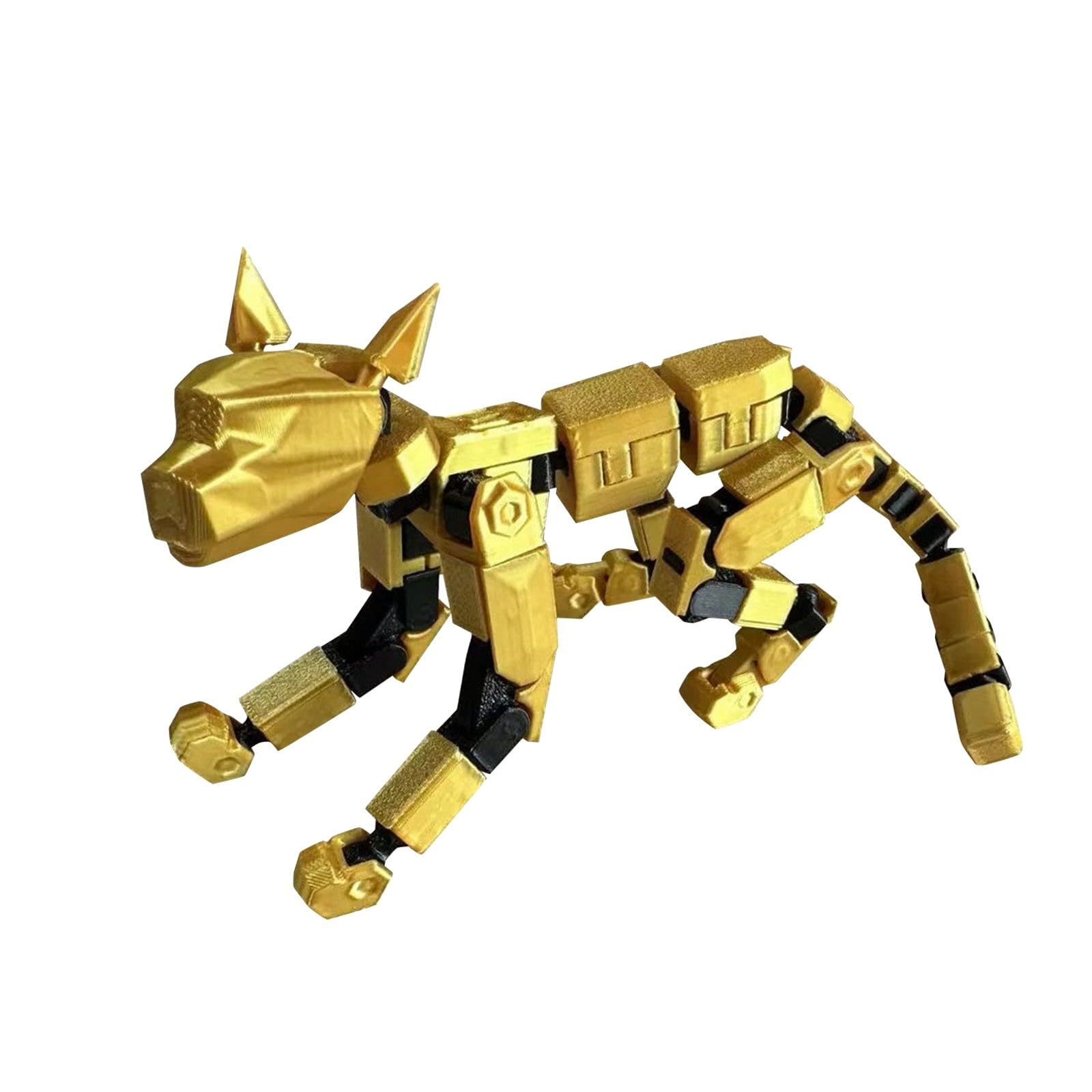 Figura De Acción Robot Dog Lucky T13, Modelo De Pvc Impreso En 3d - Venta Internacional.