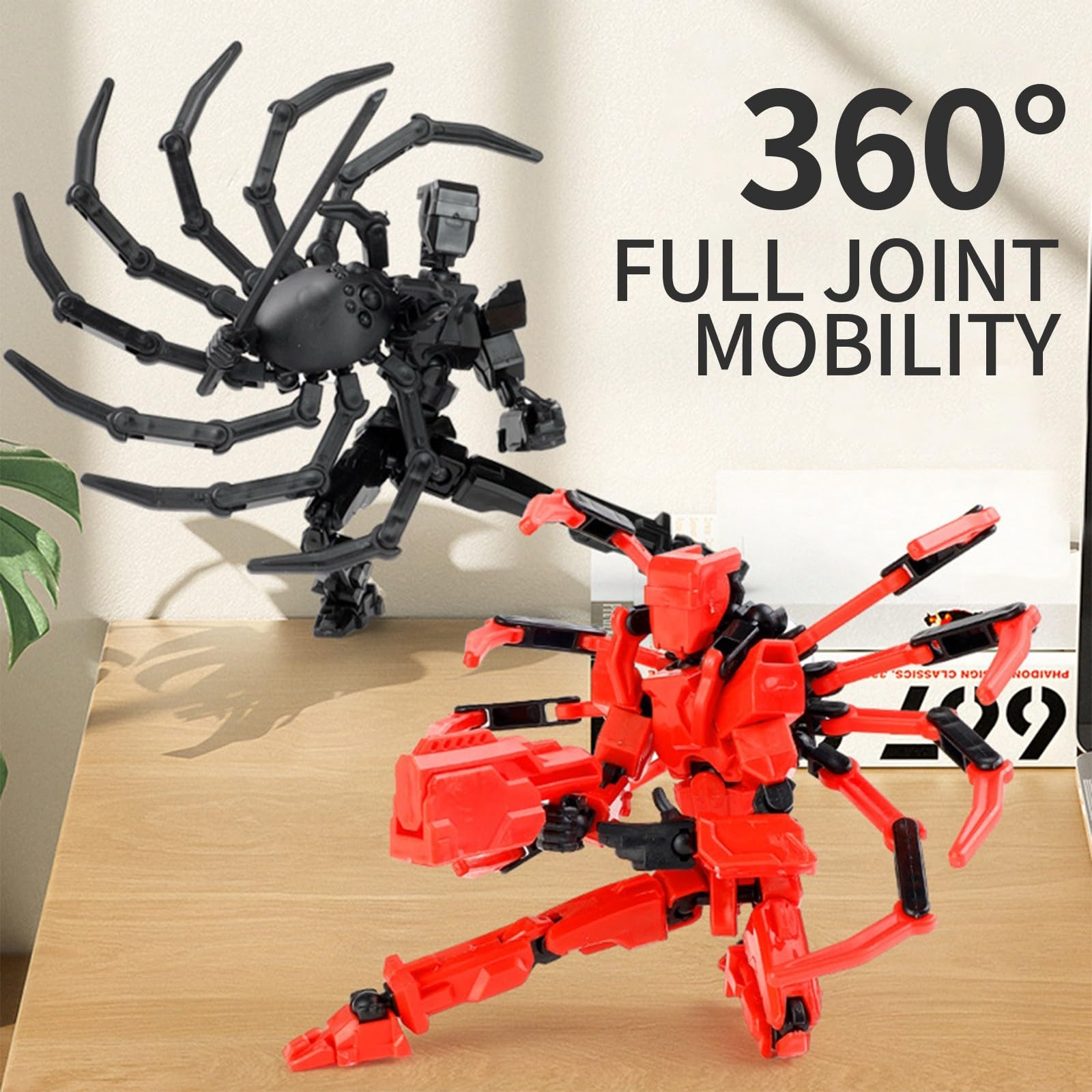 Foto 4 pulgar | Figura De Acción Robot Spiders T13 Spiders Modelo Pvc - Venta Internacional.