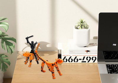 Foto 4 | Movible Action Cat Robot T13 Impreso En 3d Con Múltiples Articulaciones - Venta Internacional.
