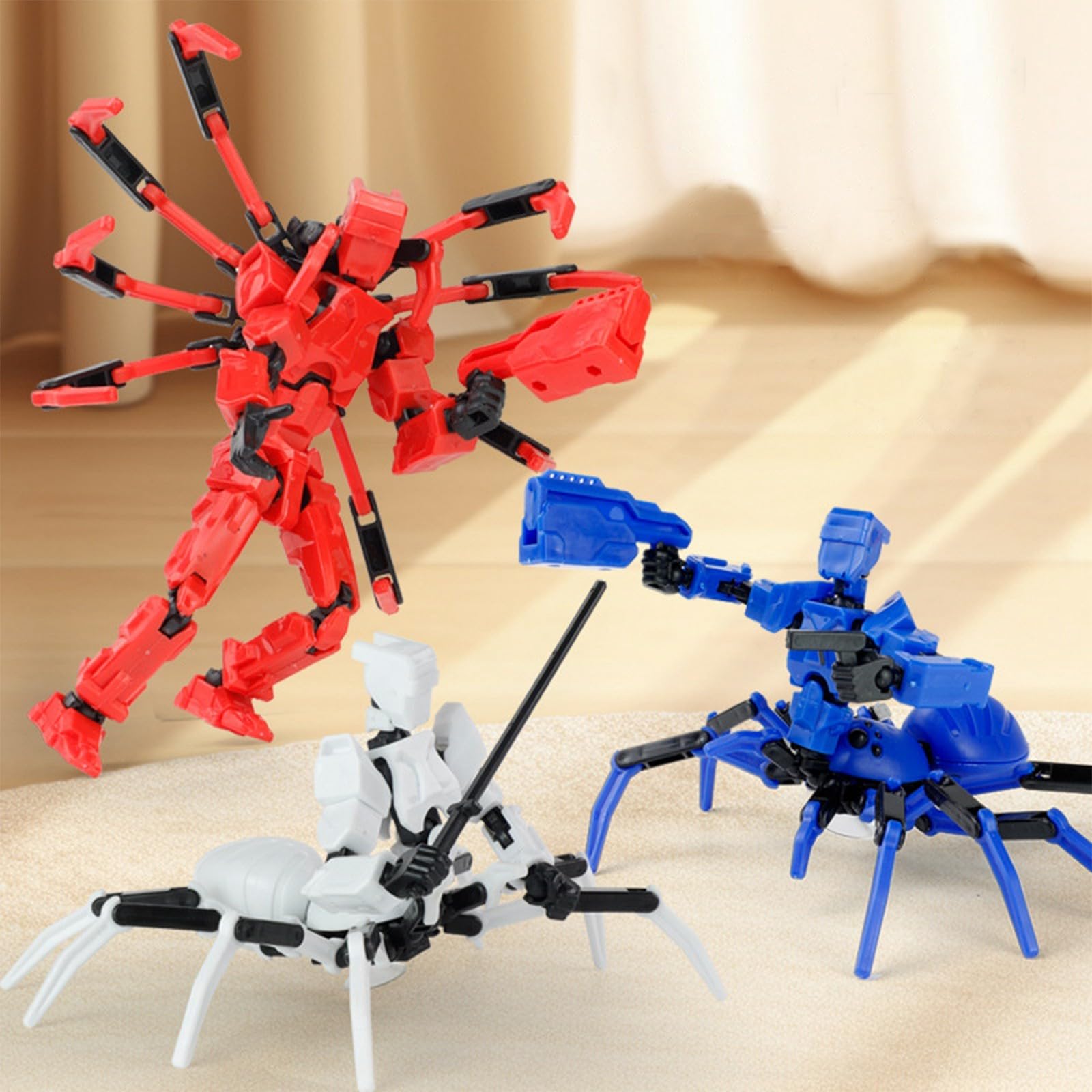 Foto 5 | Figura De Acción Robot Spiders T13 Spiders Modelo Pvc - Venta Internacional.