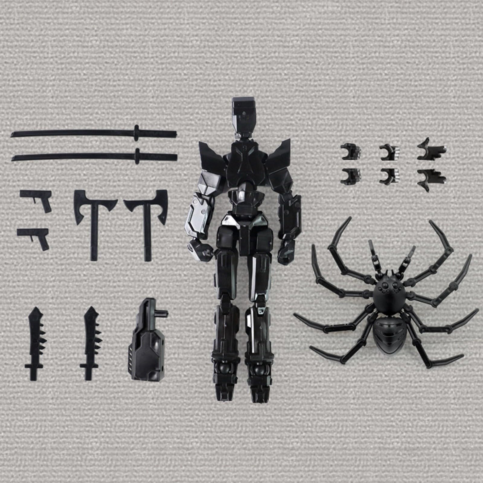 Foto 4 | Figura De Acción Robot Spiders T13 Spiders Modelo Pvc - Venta Internacional.