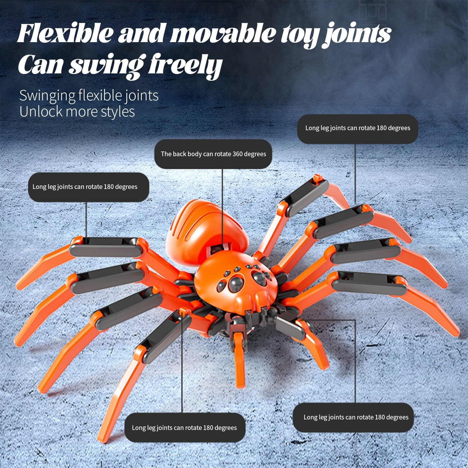 Foto 4 pulgar | Figura De Acción Robot Spiders T13 Spiders Modelo Pvc - Venta Internacional.