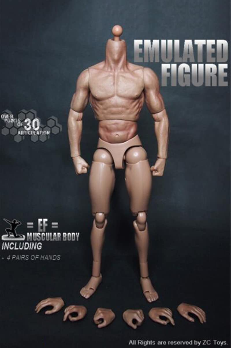 Foto 5 pulgar | Muñeca Corporal Action Figure Body Doll A Escala 1/6 Para Hombre Musculoso Con 30 Puntos - Venta Internacional.